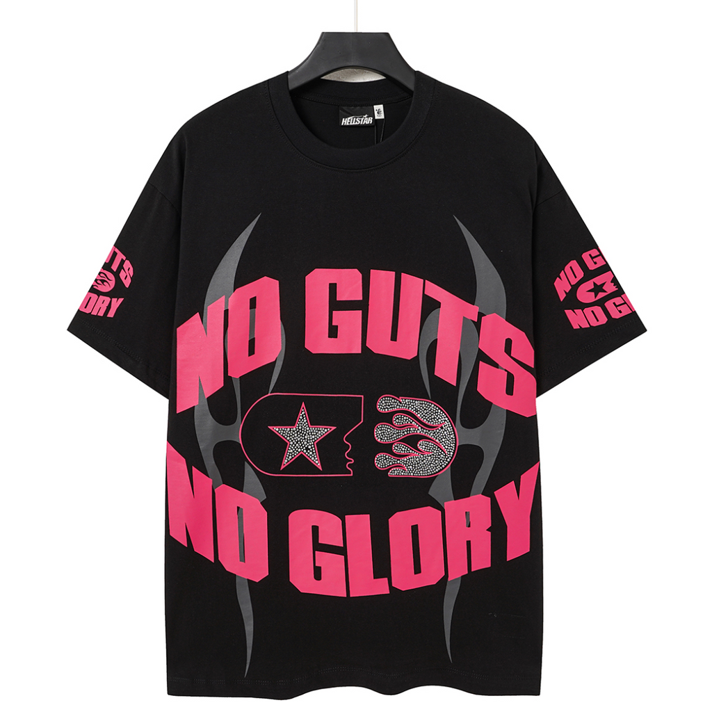 Black/pink NGNG Hellstar tee