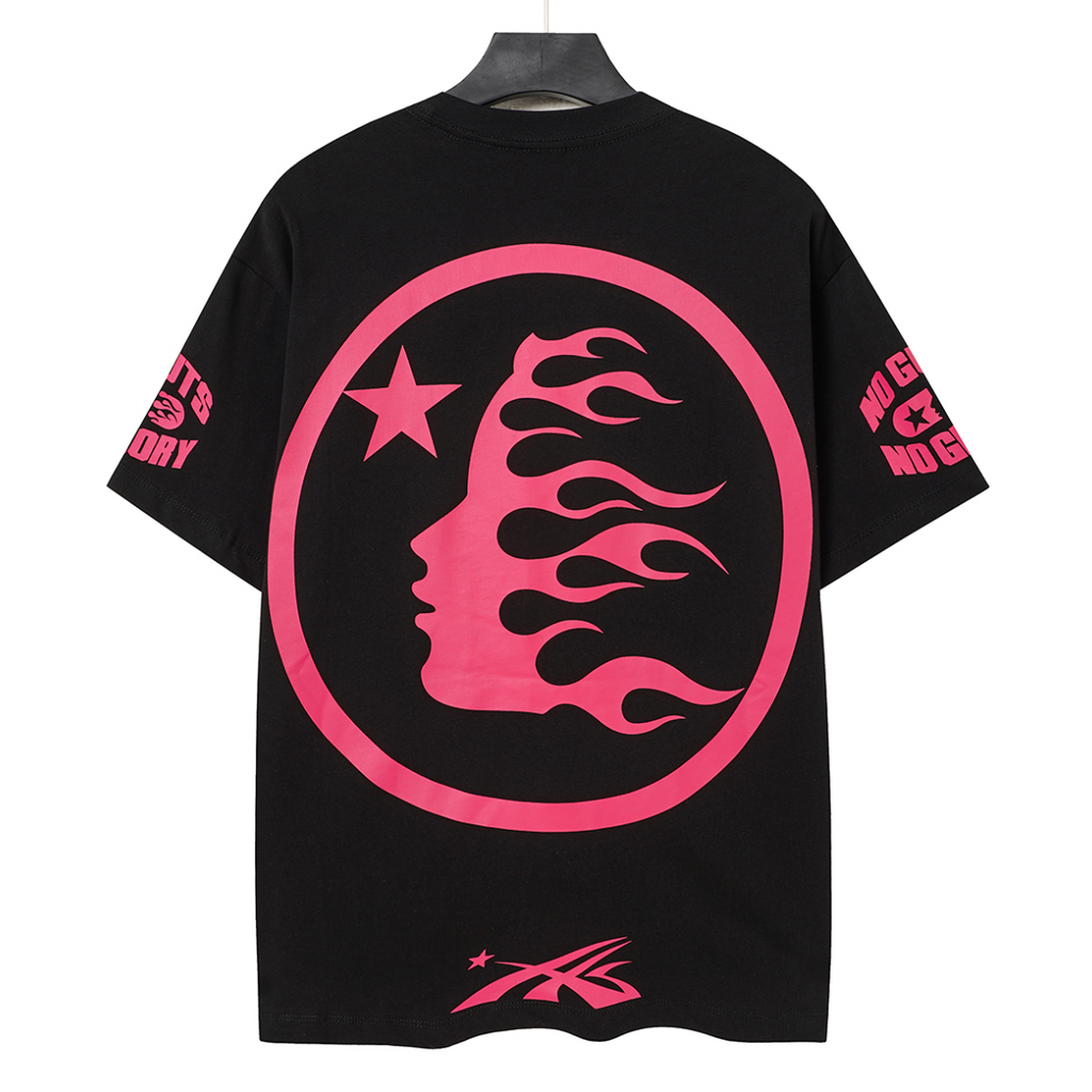 Black/pink NGNG Hellstar tee