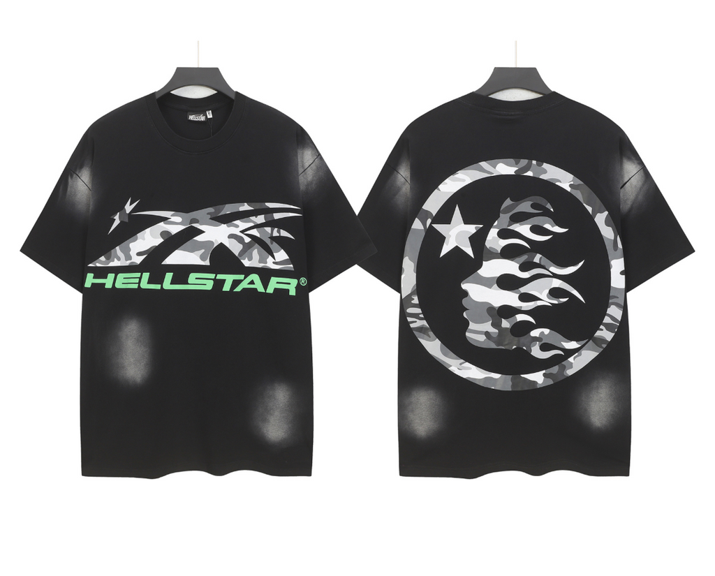 Black/Green Hellstar tee