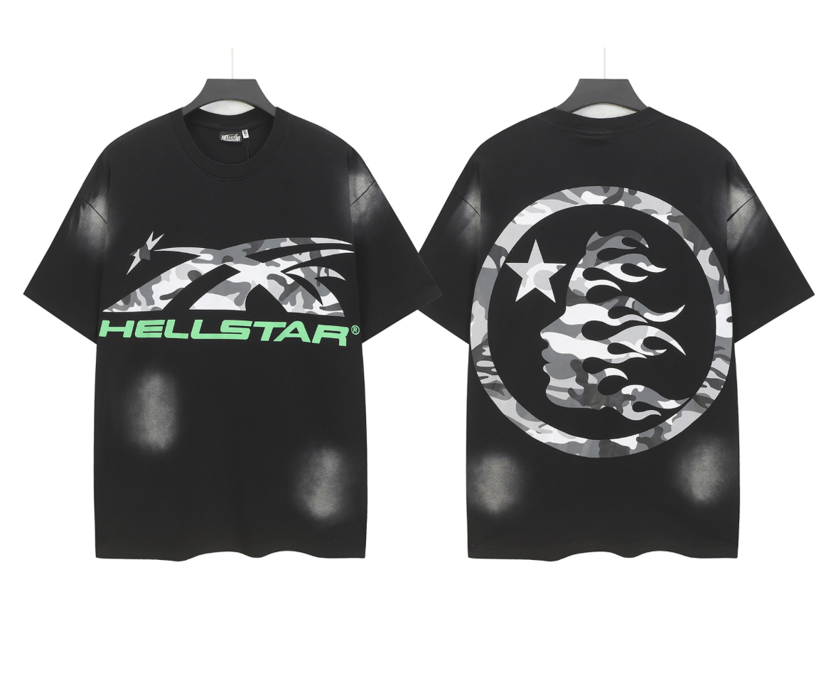 Black/Green Hellstar tee