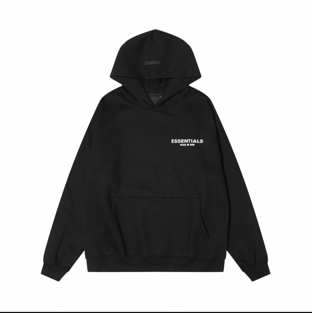 Black Essentials Fear of God hoodie