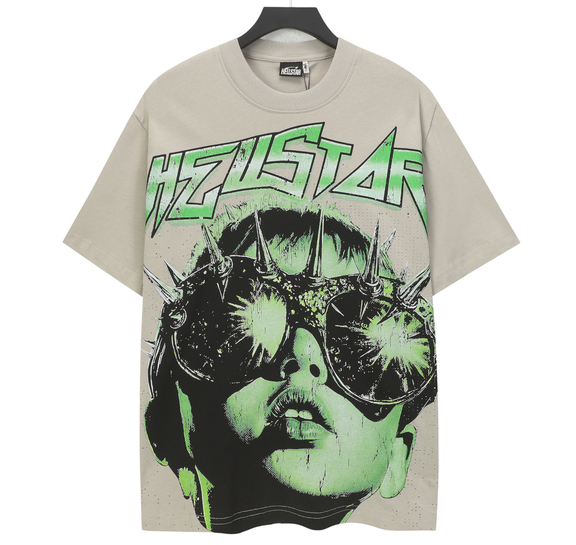 Tan/Green Hellstar tee