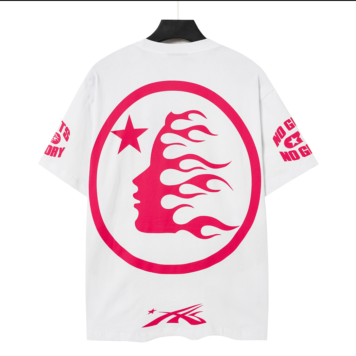 White/Pink NGNG Hellstar tee