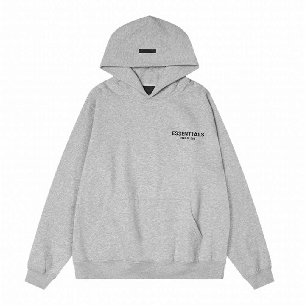 Light grey Essential Fear of God hoodie