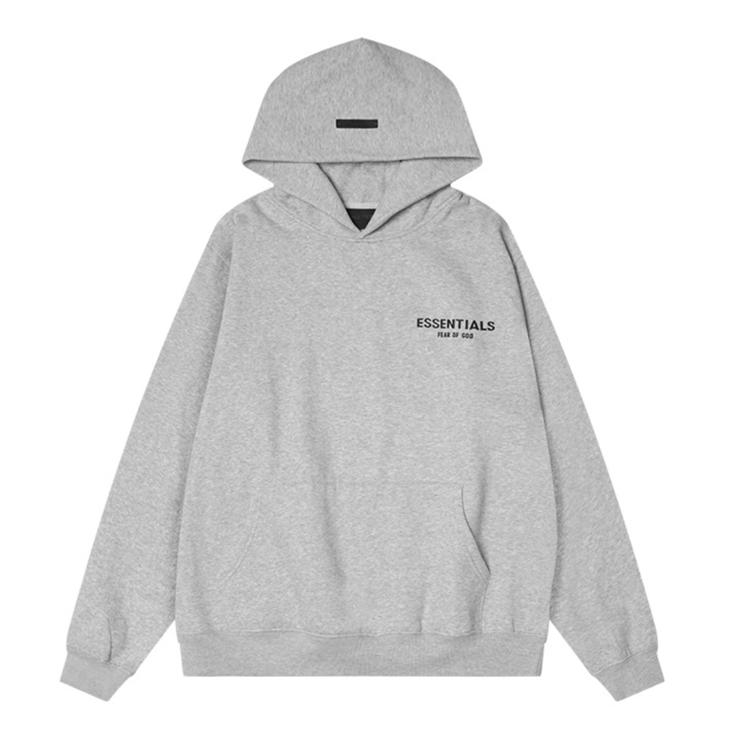 Light grey Essential Fear of God hoodie