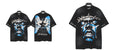 Hellstar black and blue graphic tee
