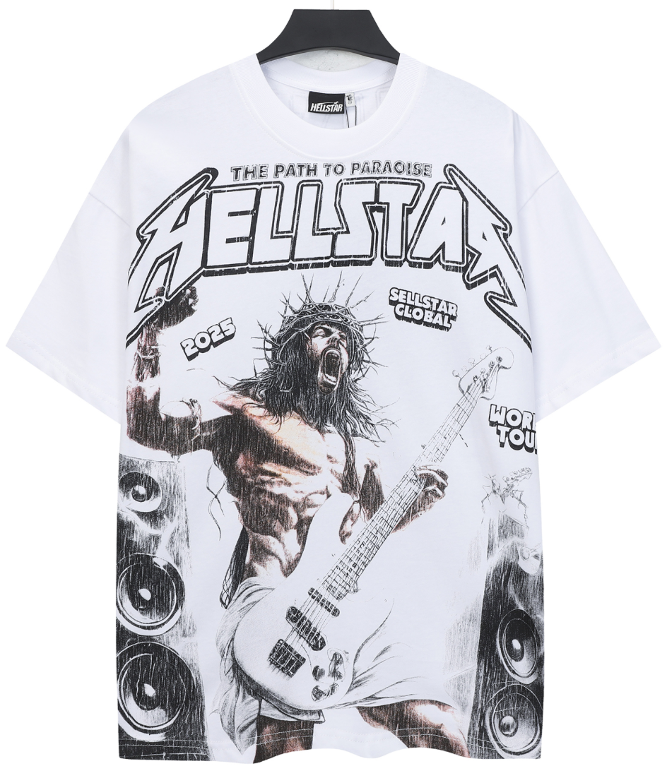 White/Black Hellstar tee