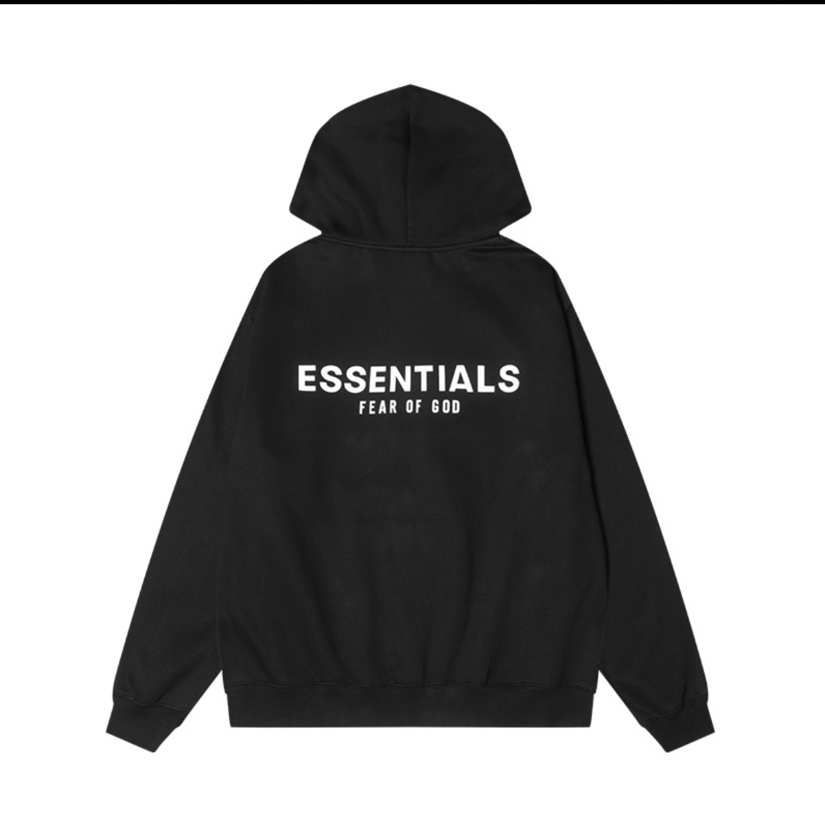 Black Essentials Fear of God hoodie