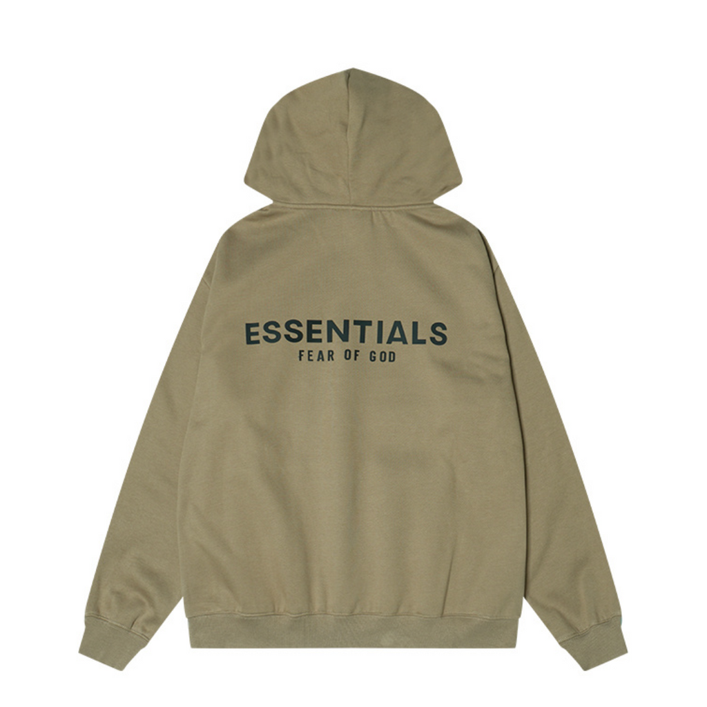 Tan Essentials Fear of God hoodie