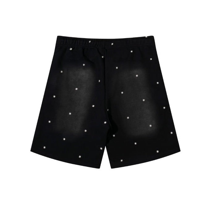 Black rhinestone Hellstar set