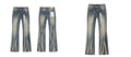 Purple fire blue jeans