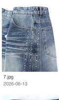 Valley blue jean shorts